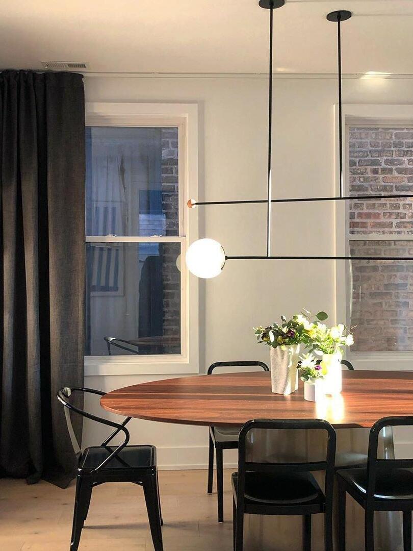 Artistic Astro Rotatable Chandelier With Sleek Design - Cueteks