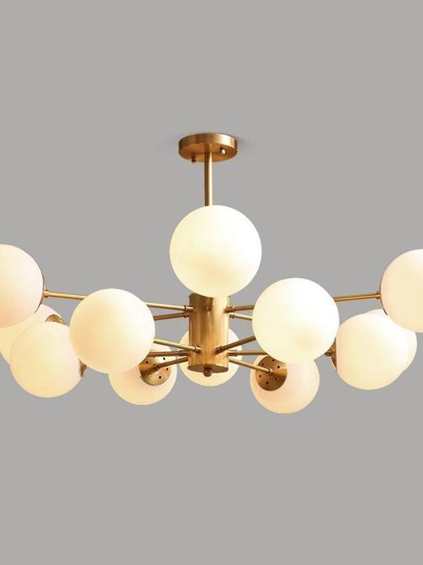 Nordic Karrington Glass Ball Chandeliers - Cueteks
