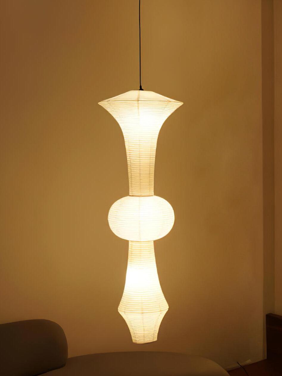 Rice Paper E Pendant Light - Cueteks