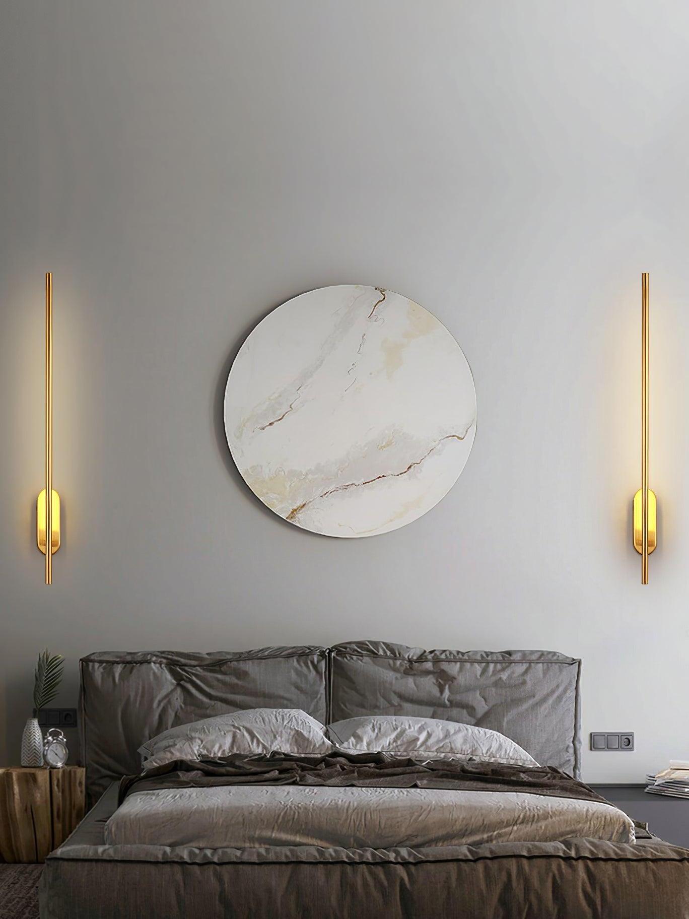 Stick Shaped Metal Sconce - Cueteks