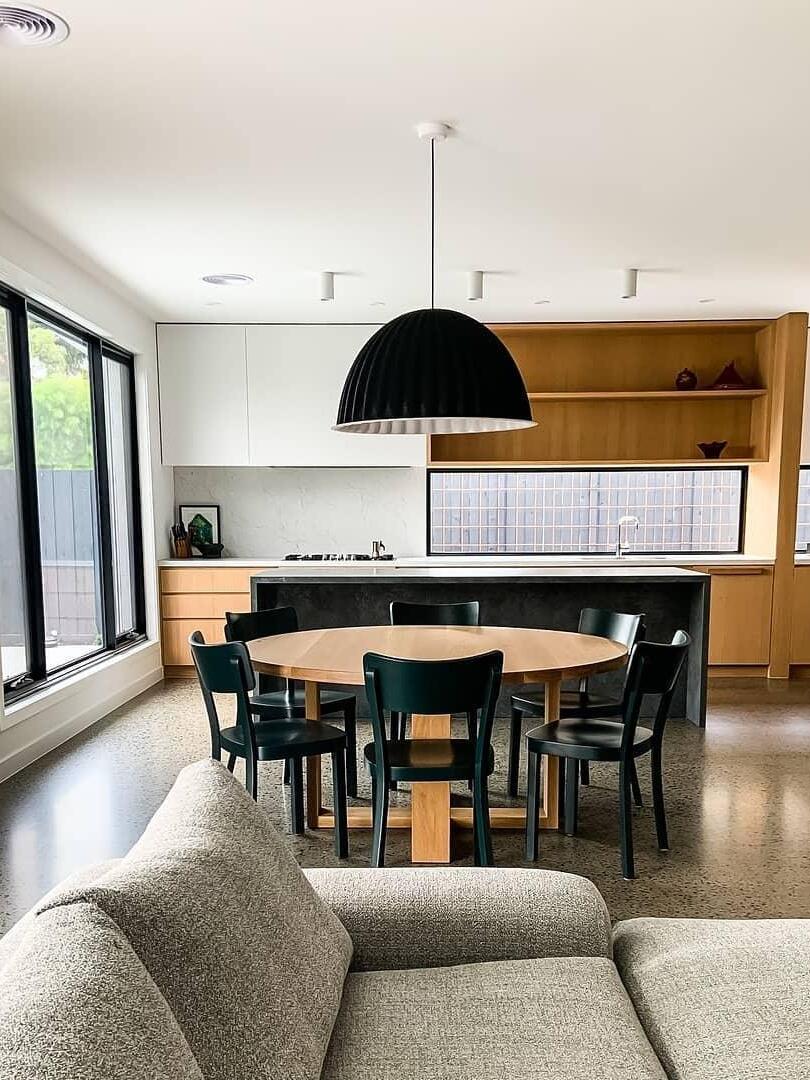 Modern Under The Bell Ribbed Pendant Lamp - Cueteks