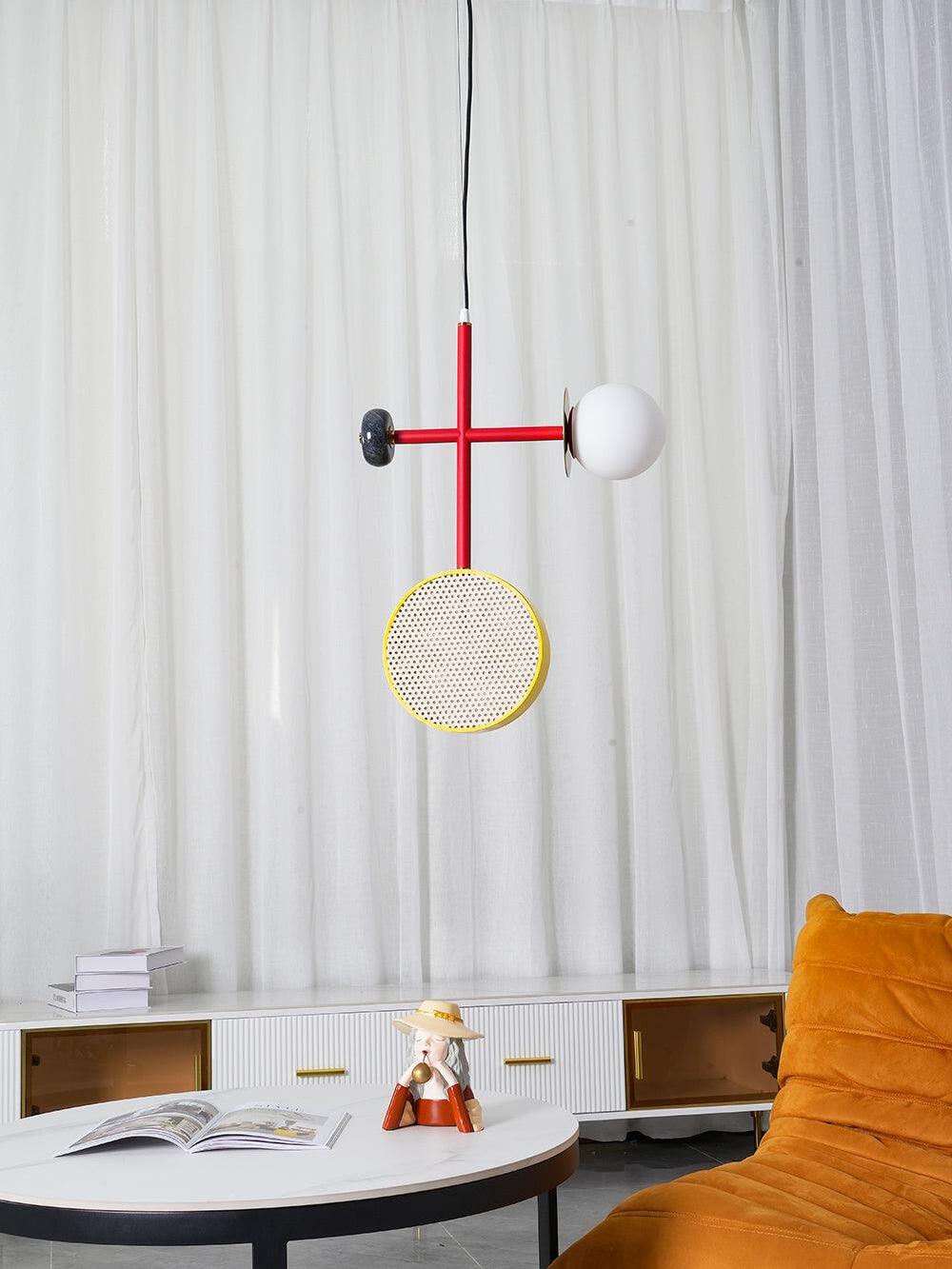 Monaco Artistic Geometric Suspension Light - Cueteks