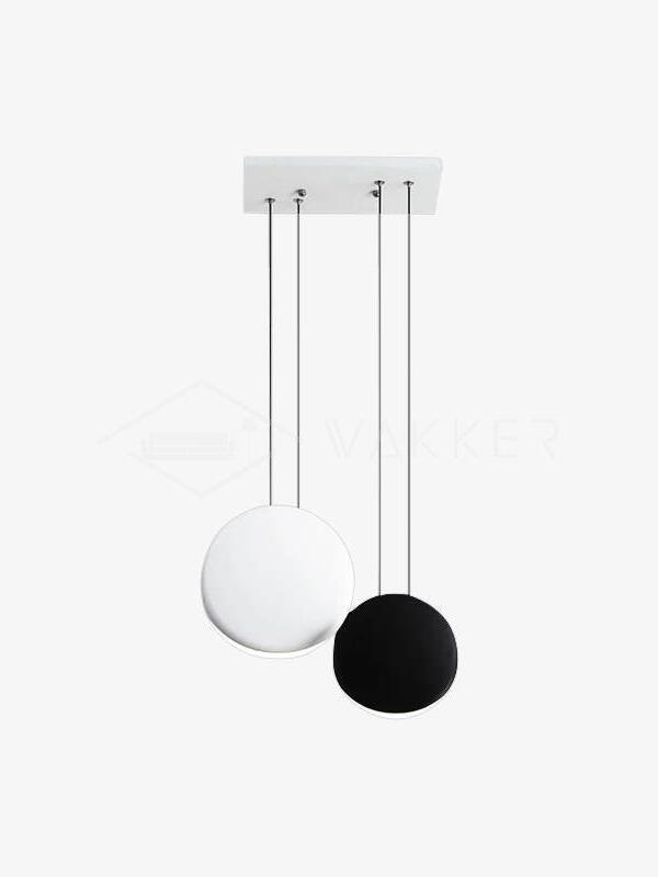 Resin Cosmos Multicolor Disc Pendant Light - Cueteks