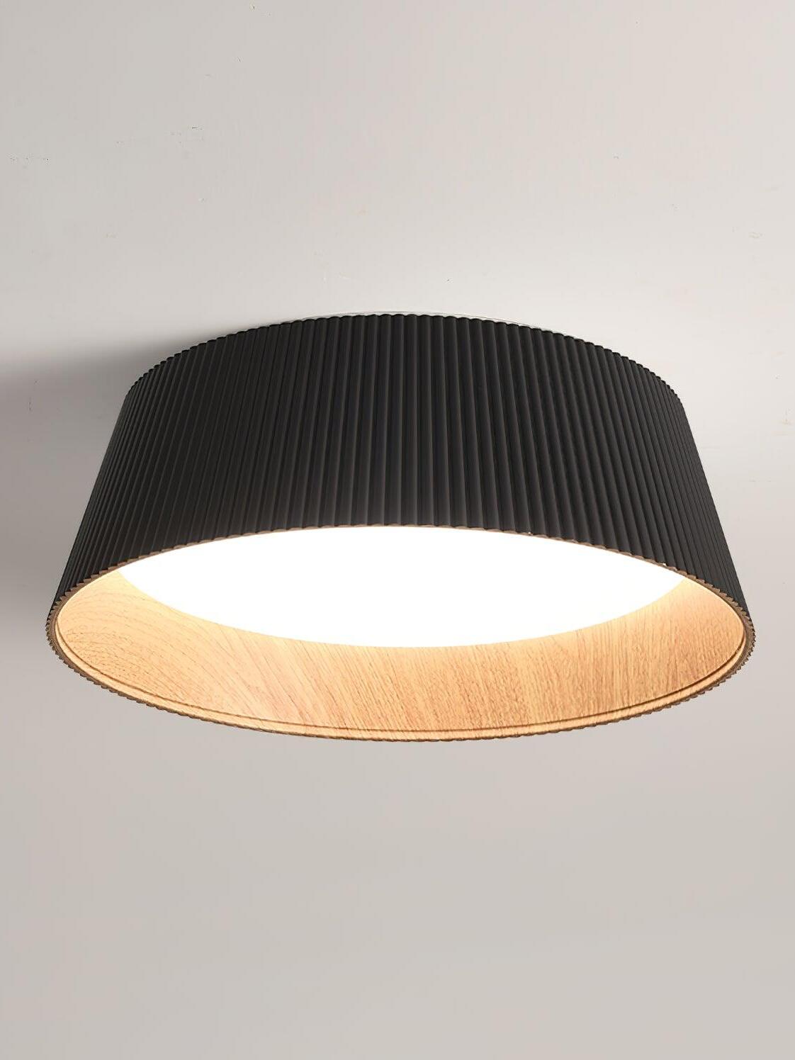 Modern Ribbed Ceiling Light - Cueteks