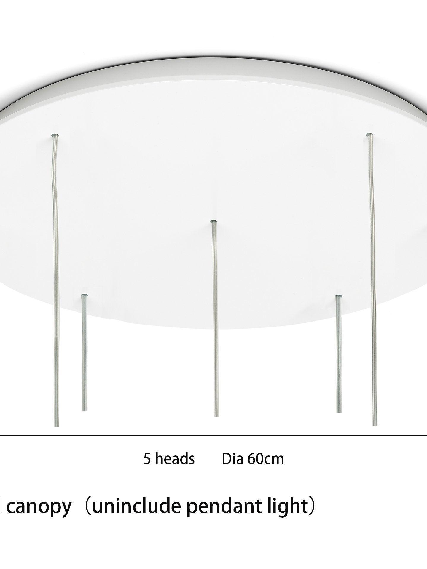 Modern North Metal Disc Pendant Light - Cueteks