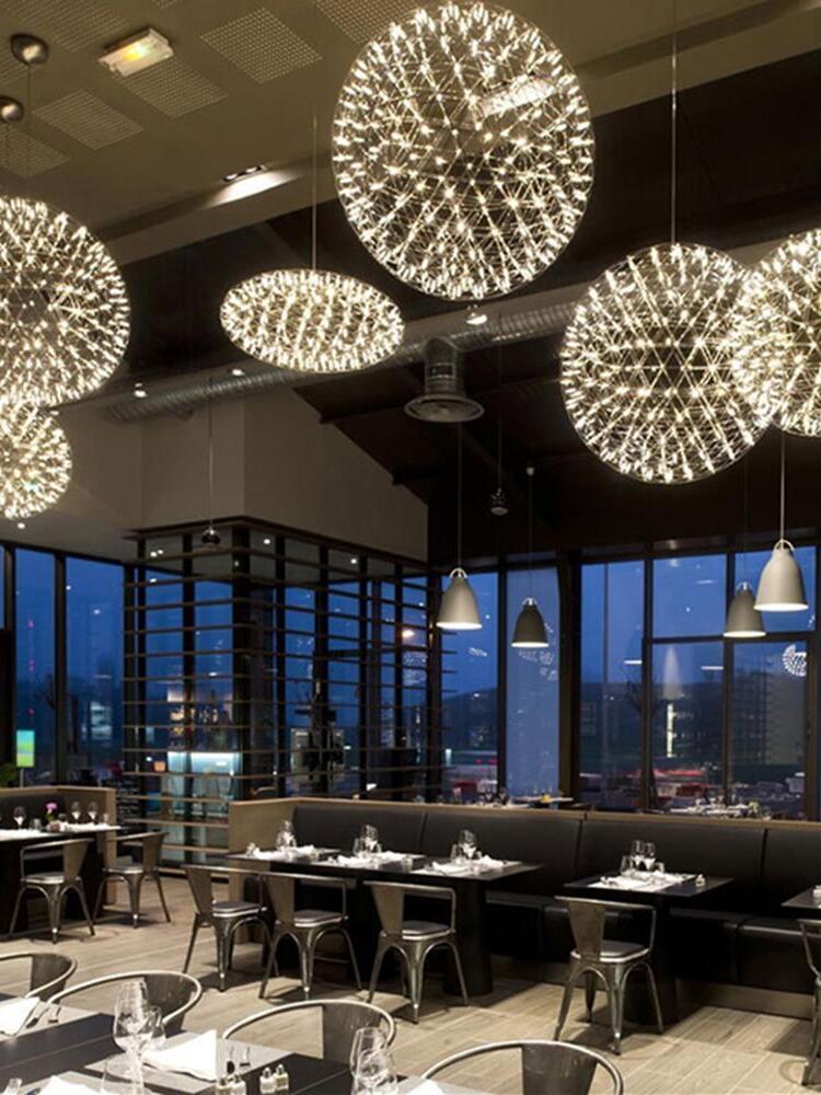 Spark Ball Pendant Light - Cueteks