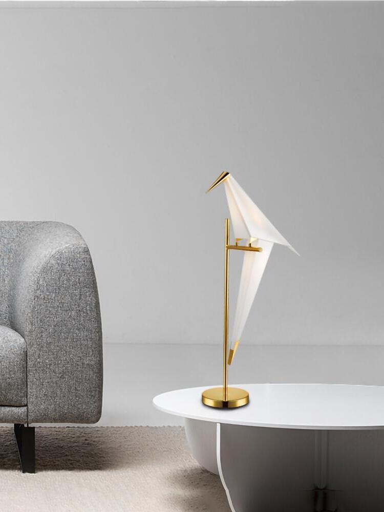 Perching Bird Table lamp - Cueteks