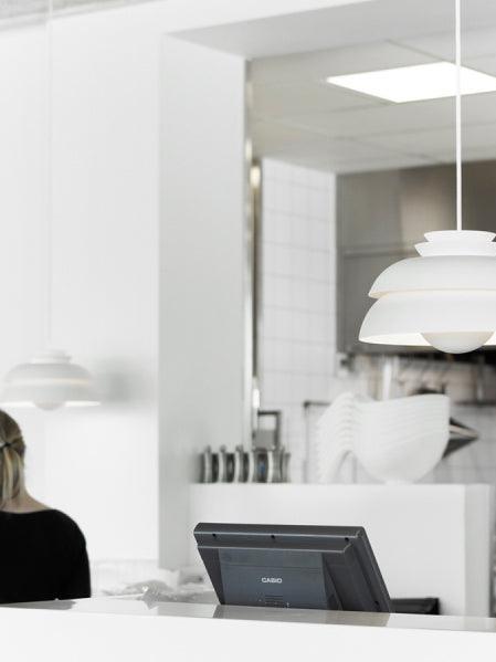 Irregular White Multi-layer Concert Pendant Lamp - Cueteks