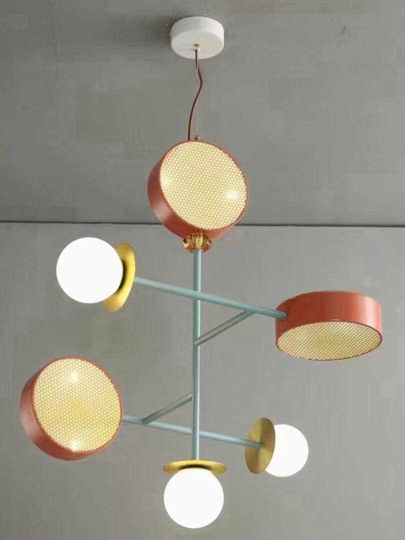 Monaco Artistic Geometric Suspension Light - Cueteks