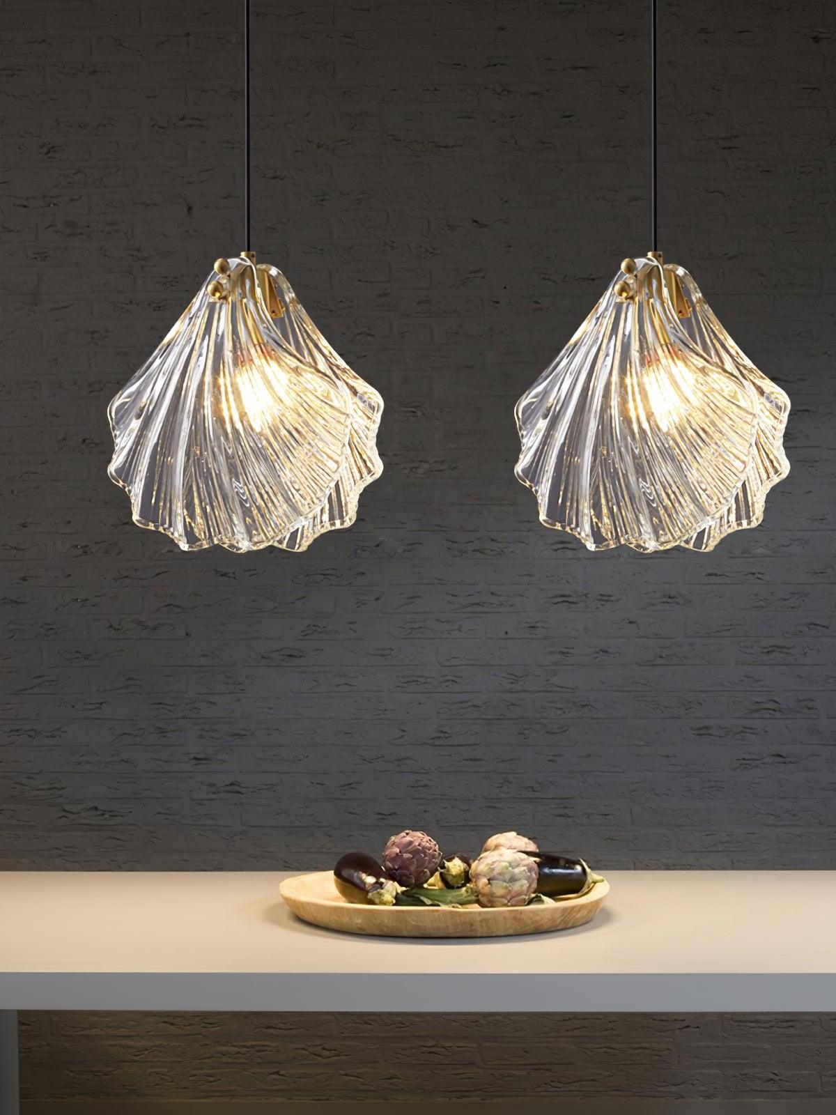 Shell Mini Pendant Light - Cueteks