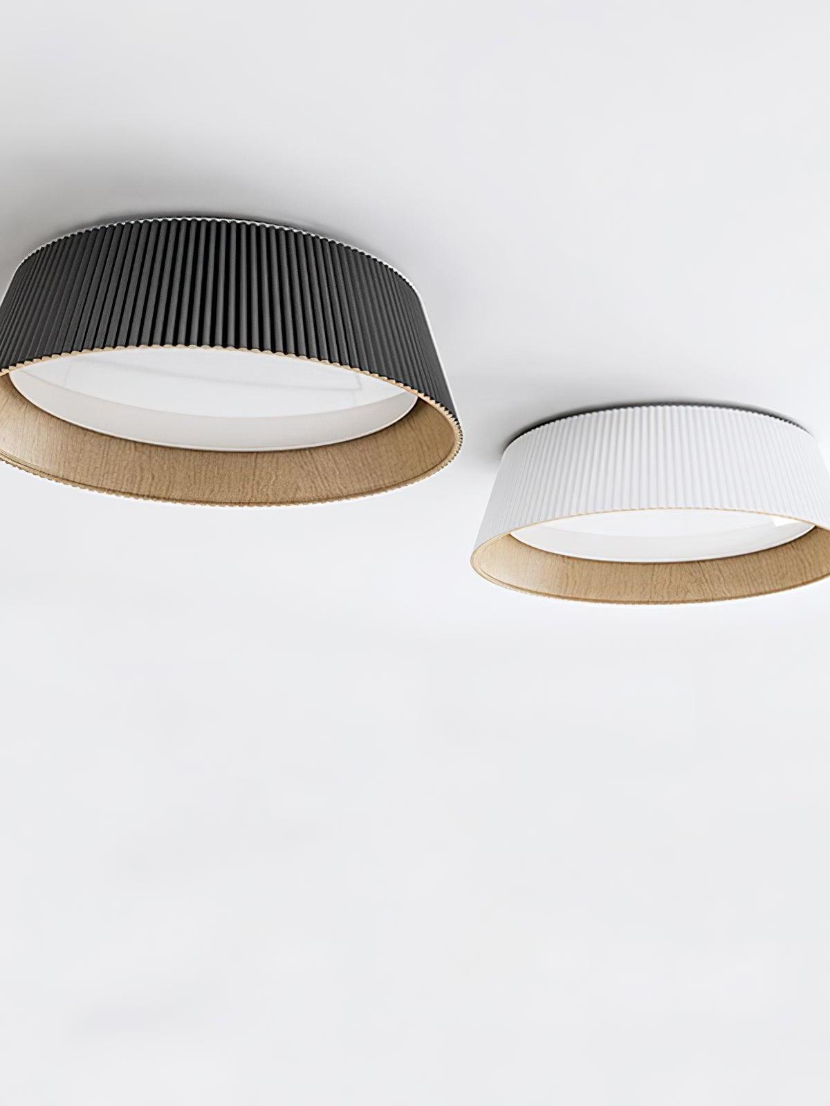 Modern Ribbed Ceiling Light - Cueteks
