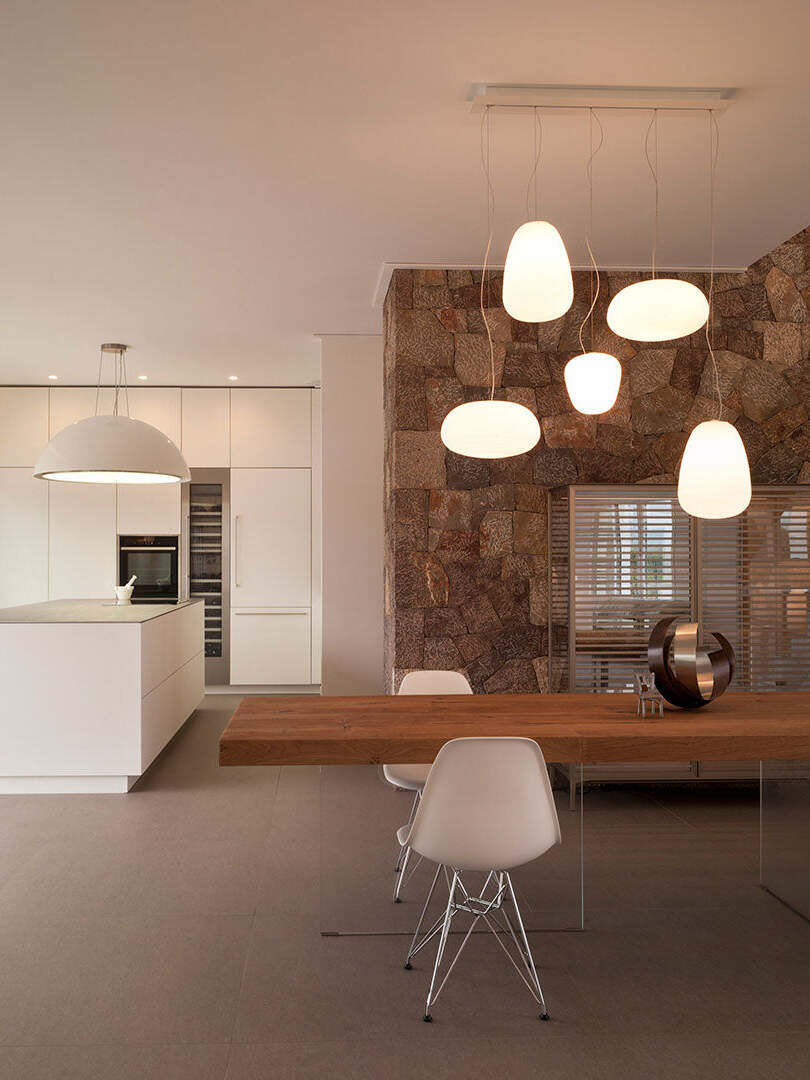 Modern Metal Rituals Pendant Light for Restaurant - Cueteks