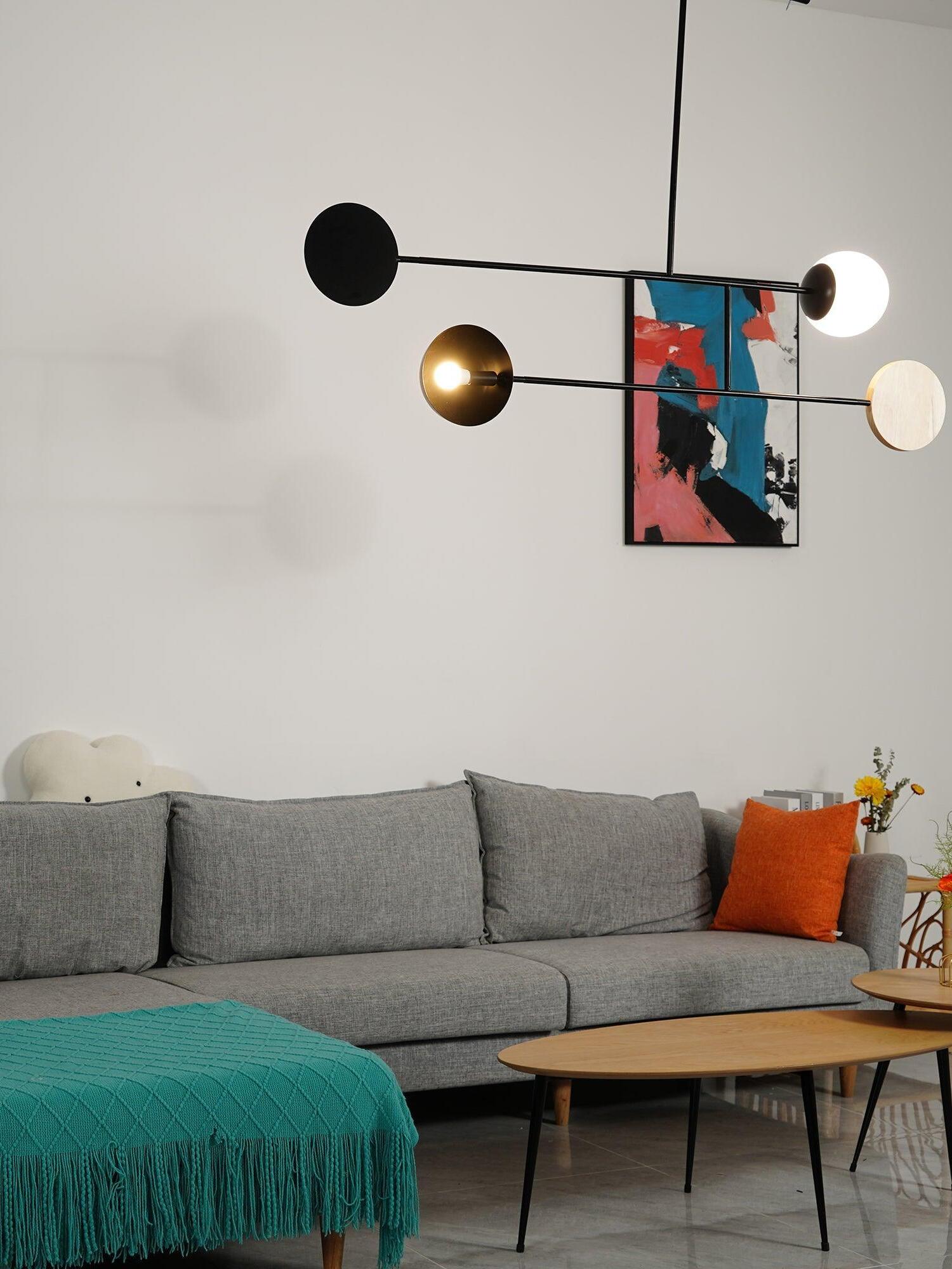 Artistic Astro Rotatable Chandelier With Sleek Design - Cueteks
