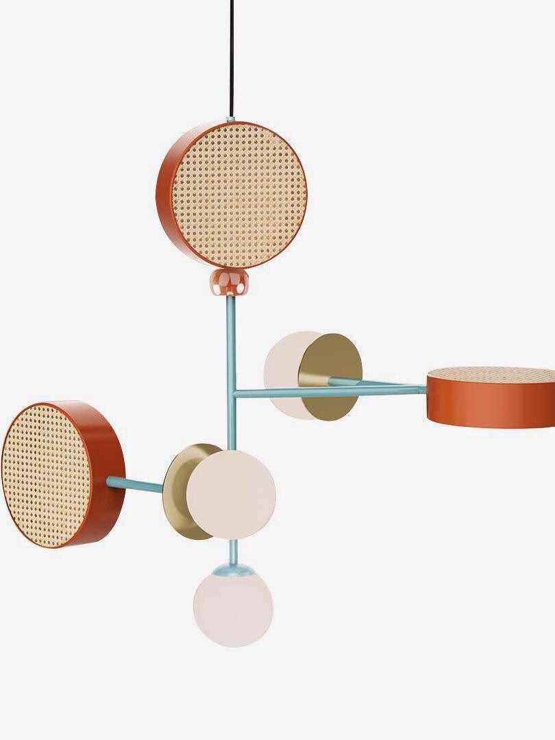 Monaco Artistic Geometric Suspension Light - Cueteks
