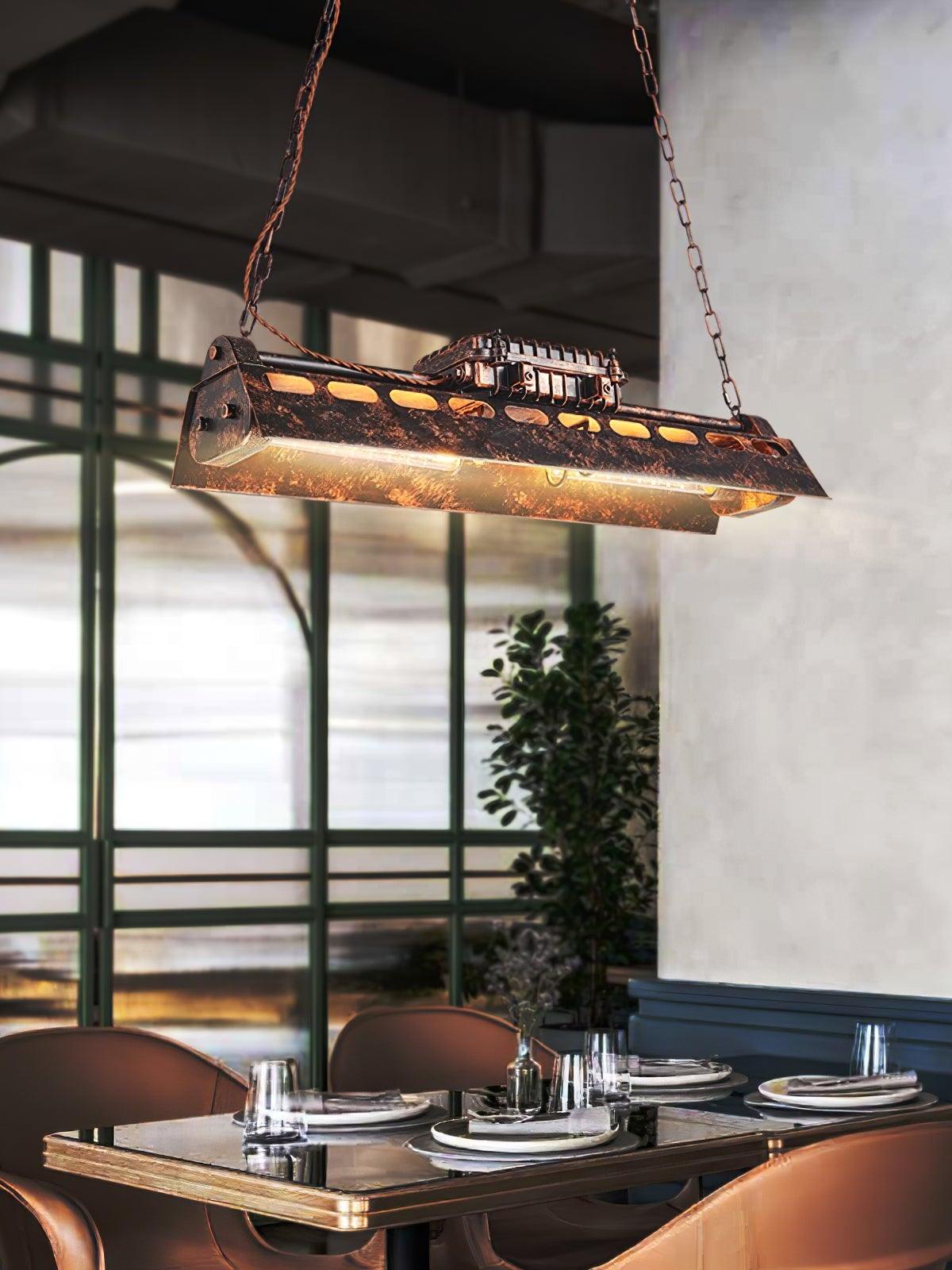 Industrial Steampunk Chandelier - Cueteks