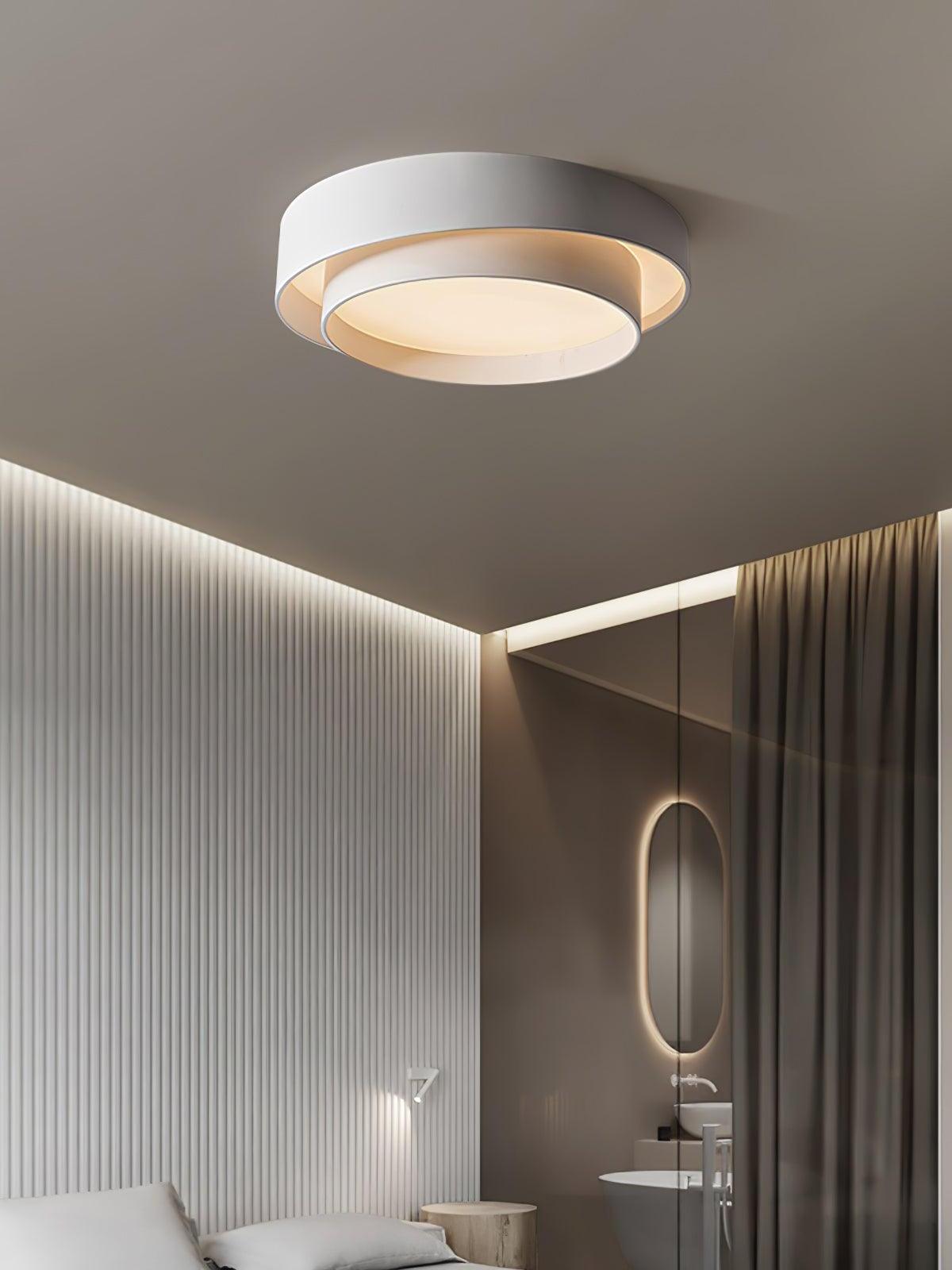 Modern Melody Acrylic Disc Ceiling Lamp - Cueteks