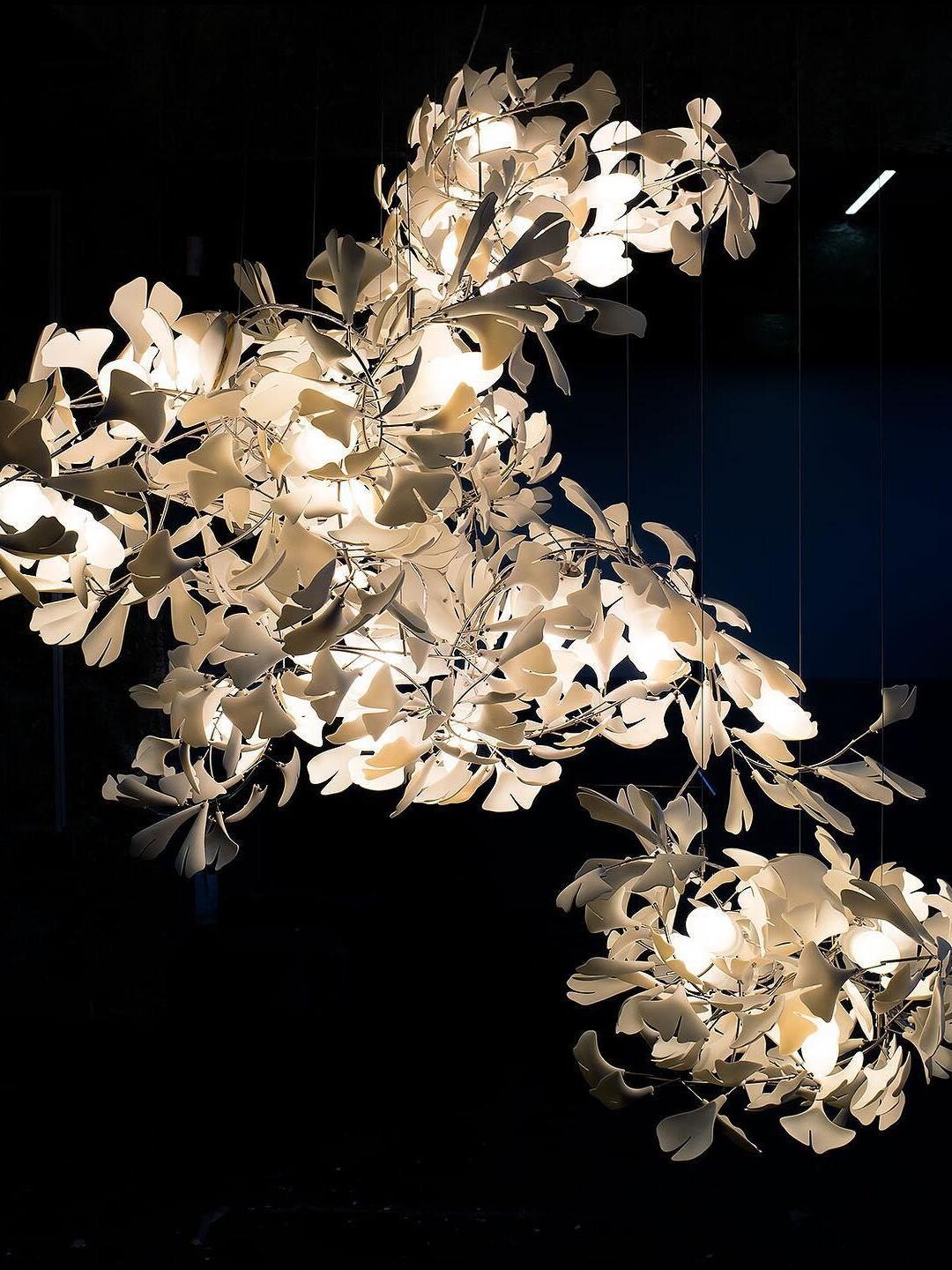 Gingko Chandelier A - Cueteks