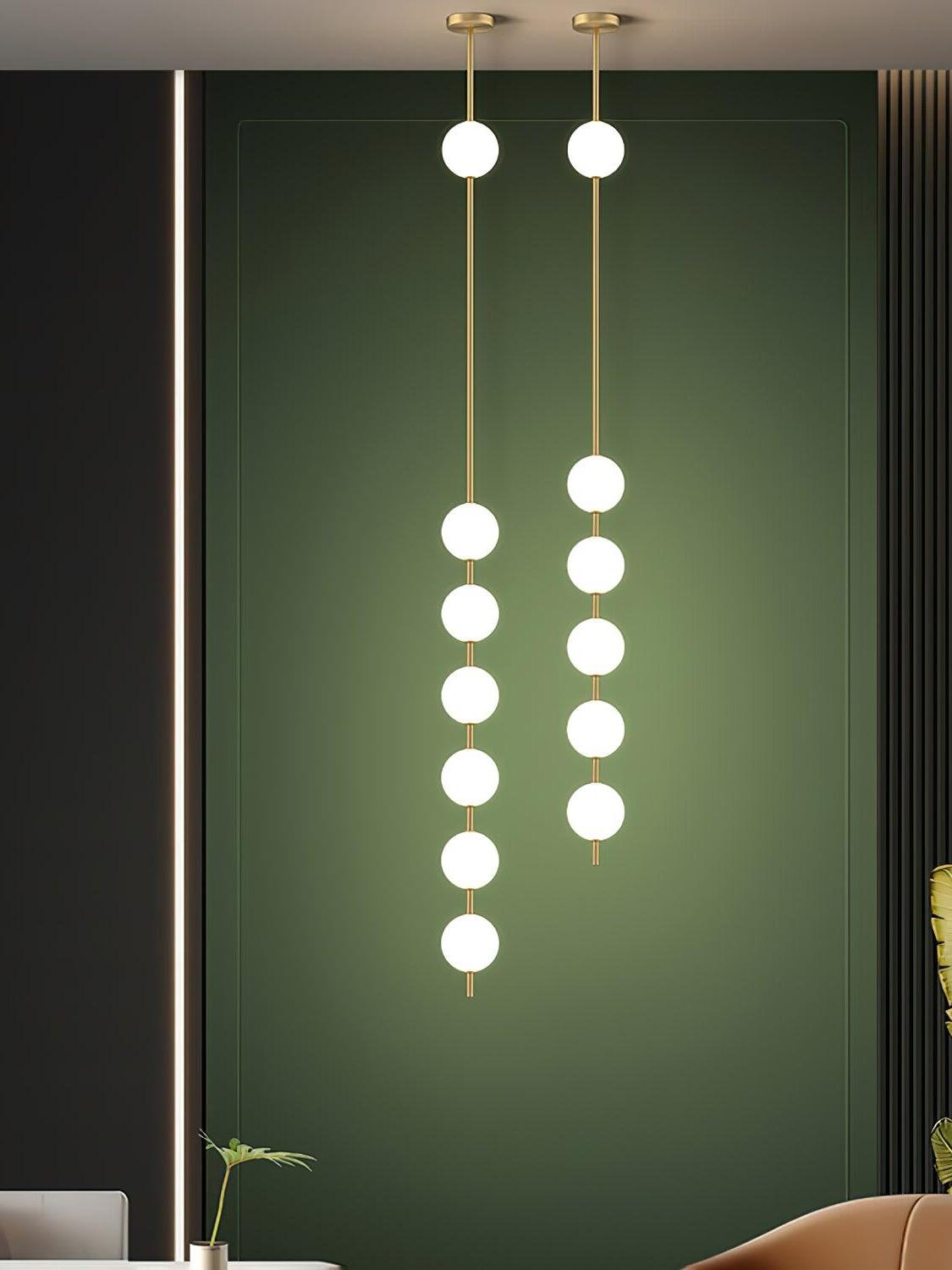 Vertical Balls Pendant Lamp - Cueteks