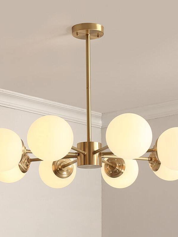 Nordic Karrington Glass Ball Chandeliers - Cueteks
