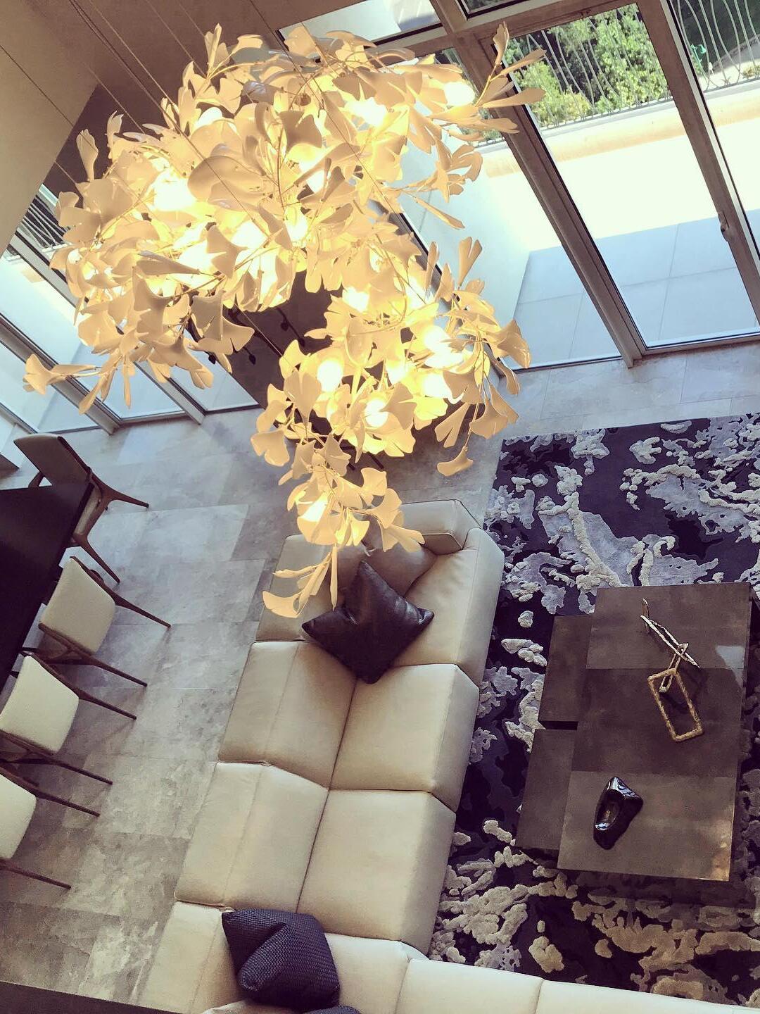 Gingko Chandelier A - Cueteks