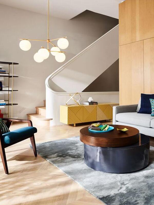 Sphere & Stem Chandelier - Cueteks