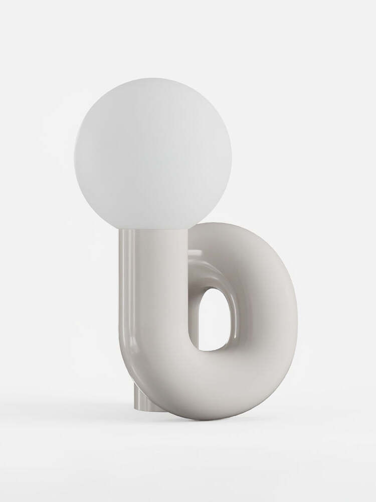Delicate Neotenic Glass Bedroom Table Lamp  - Cueteks