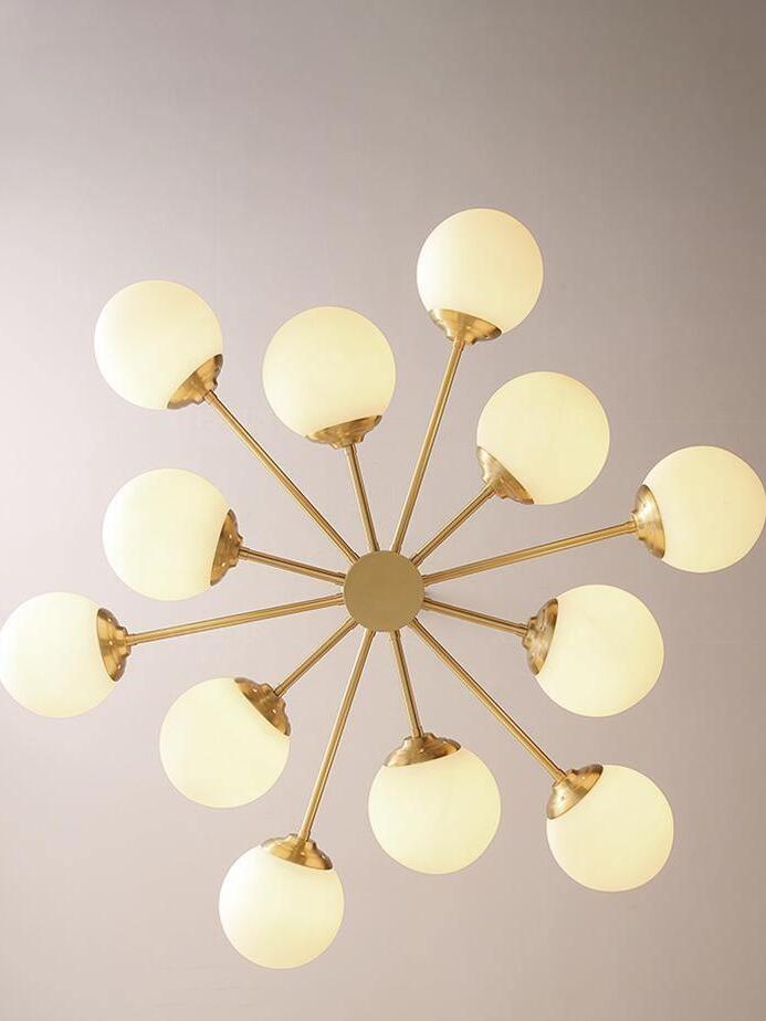 Nordic Karrington Glass Ball Chandeliers - Cueteks