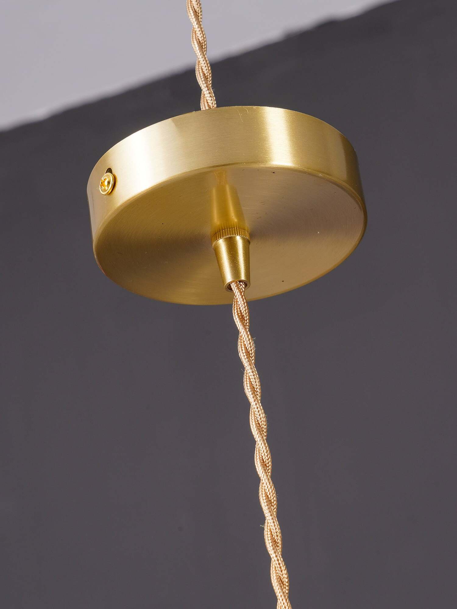 Glass Hibiscus Flower Pendant Light - Cueteks