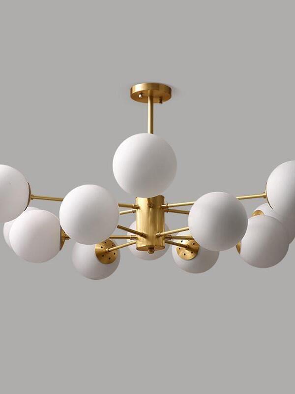 Nordic Karrington Glass Ball Chandeliers - Cueteks