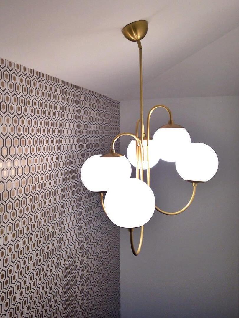 Gooseneck Chandelier - Cueteks