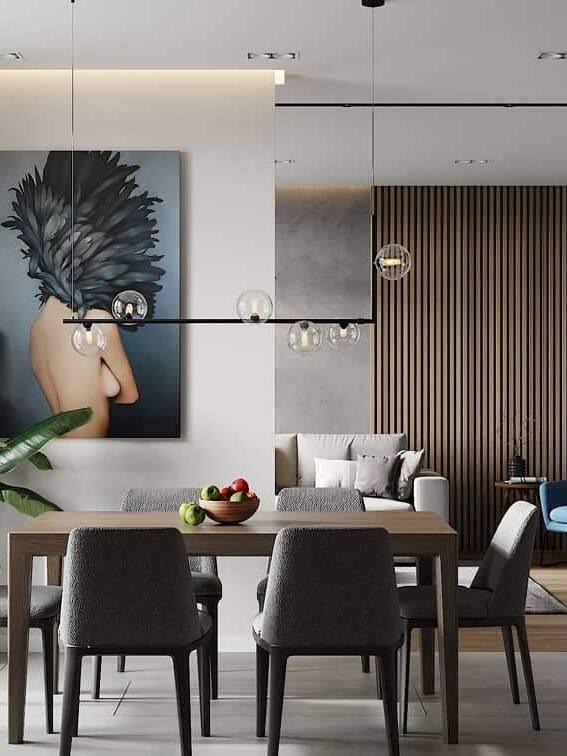 Linear Air 73 Glass Ball Pendant Lamp - Cueteks