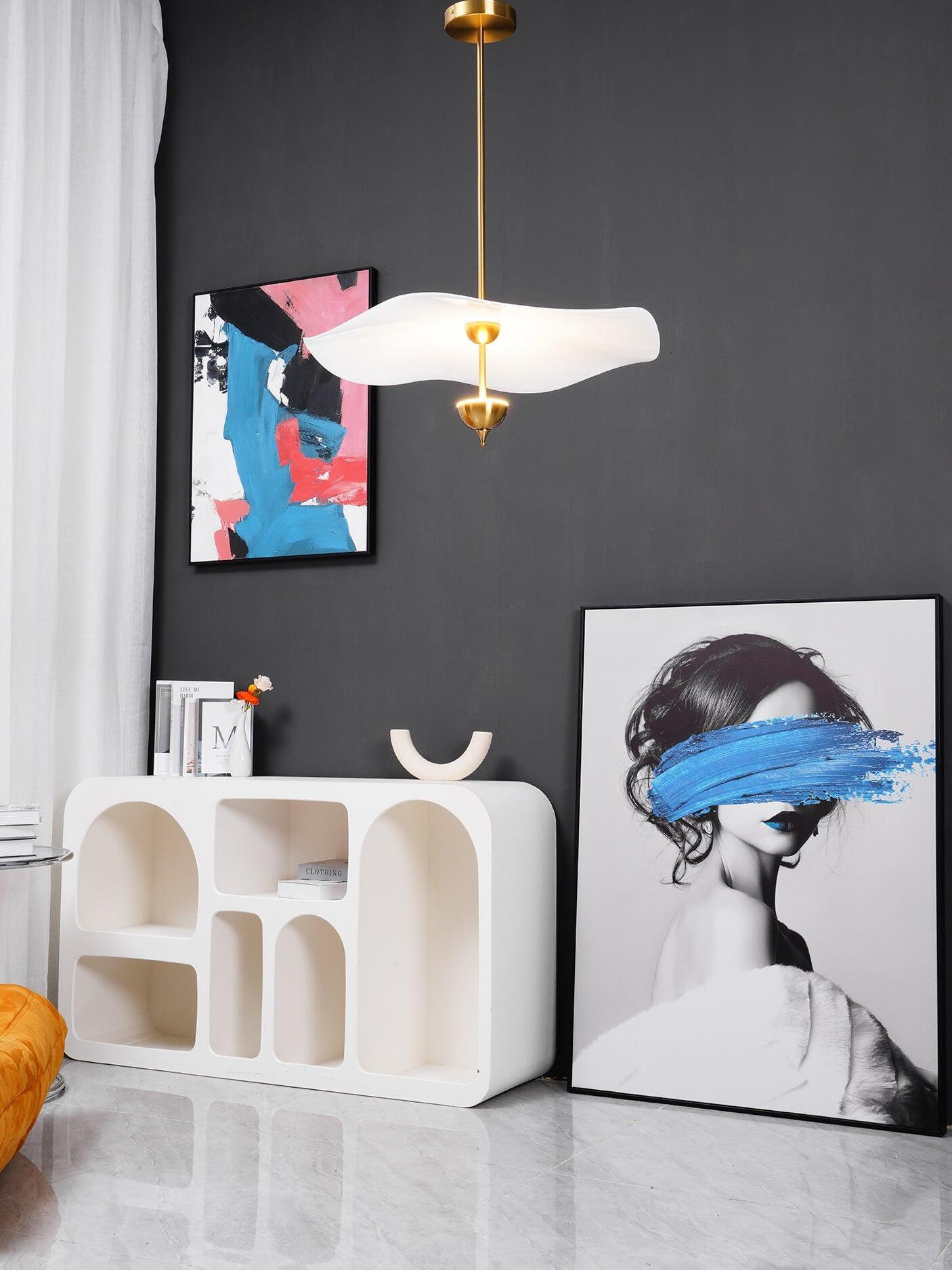 Envolee Double Biscuit Pendant Light - Cueteks