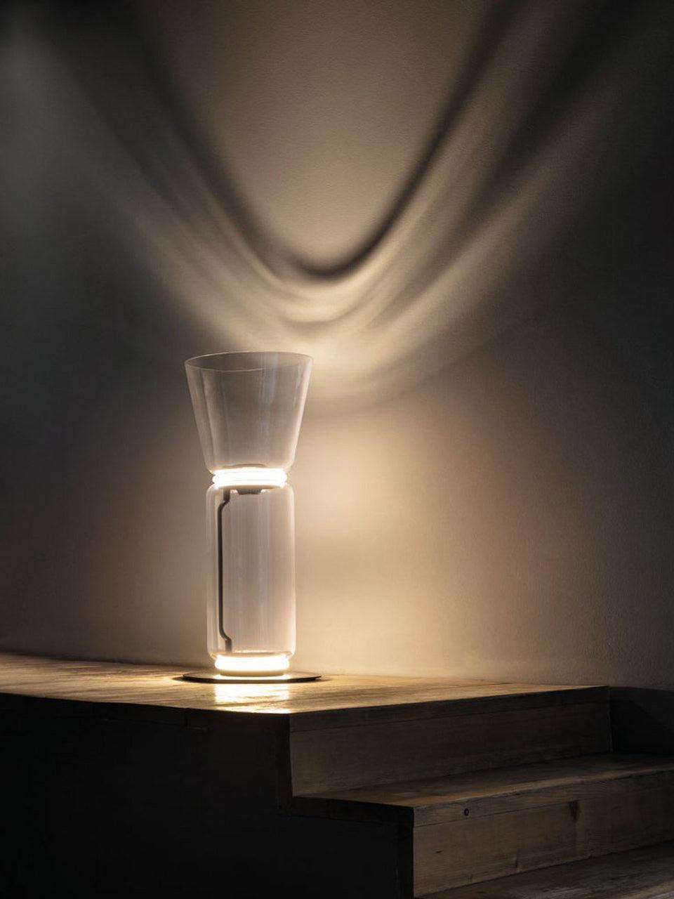 Exquisite Noctambule Metal Table & Floor Lamp - Cueteks
