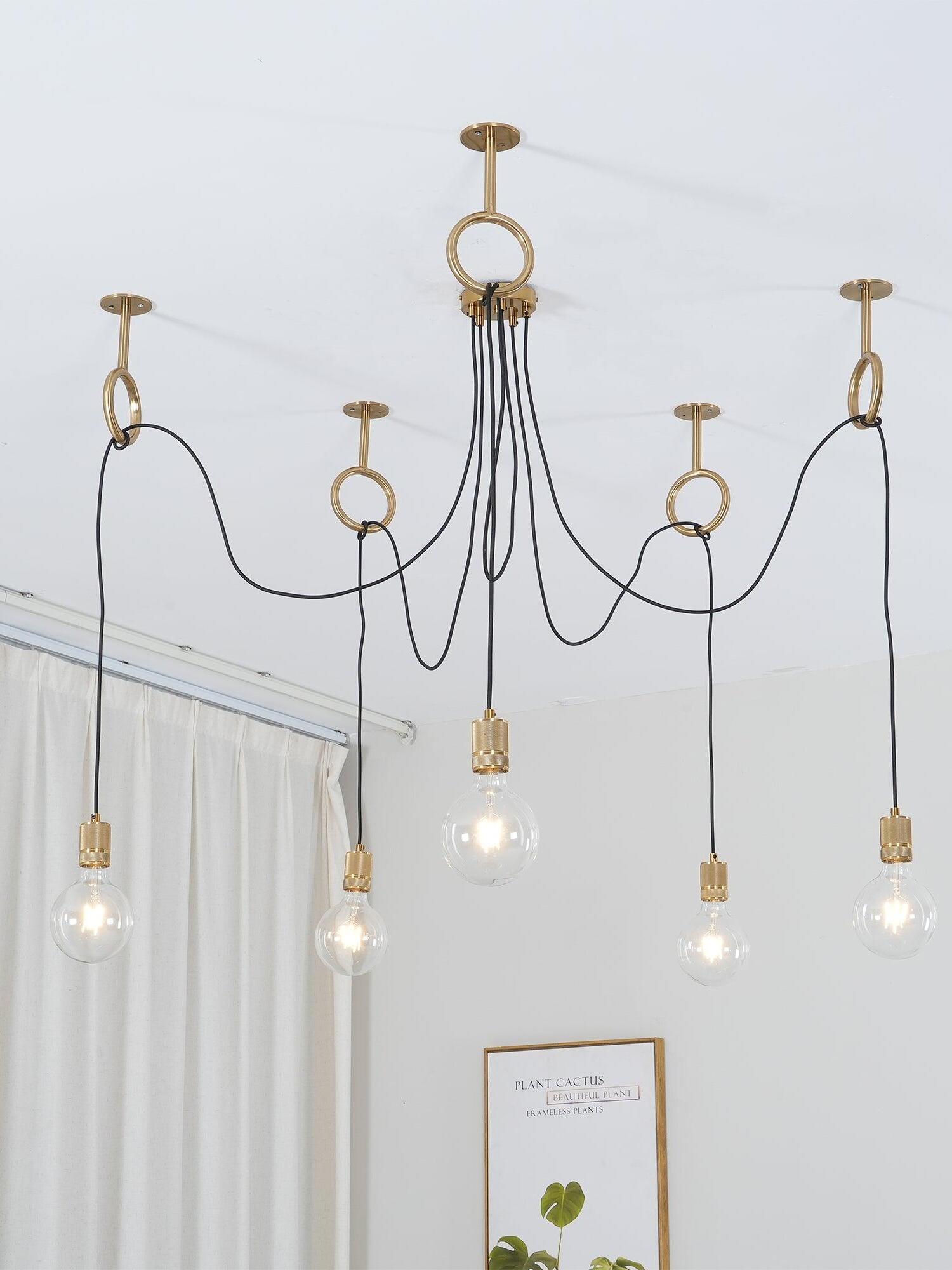 Industrial Spider Chandelier - Cueteks