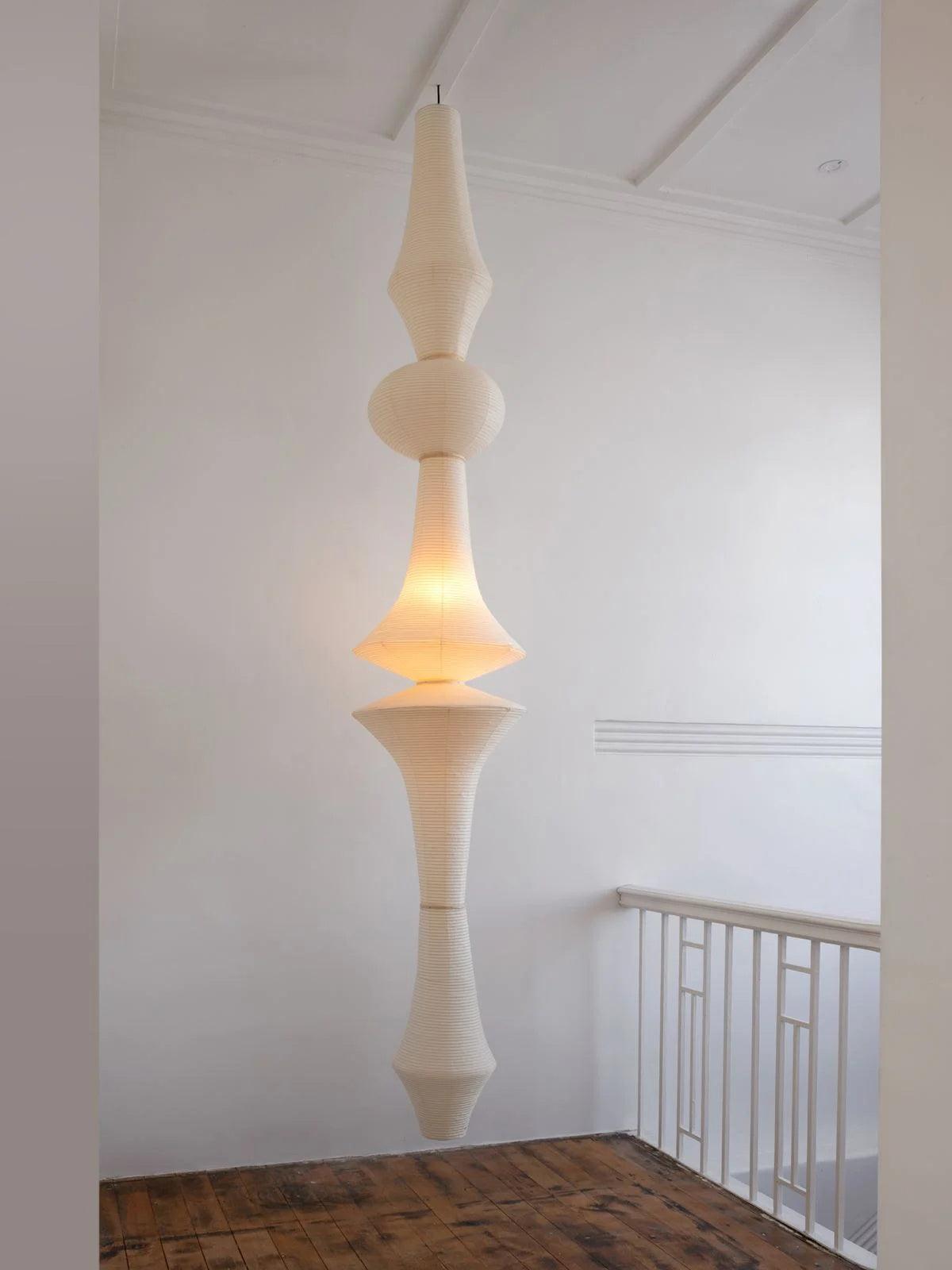 Rice Paper E Pendant Light - Cueteks