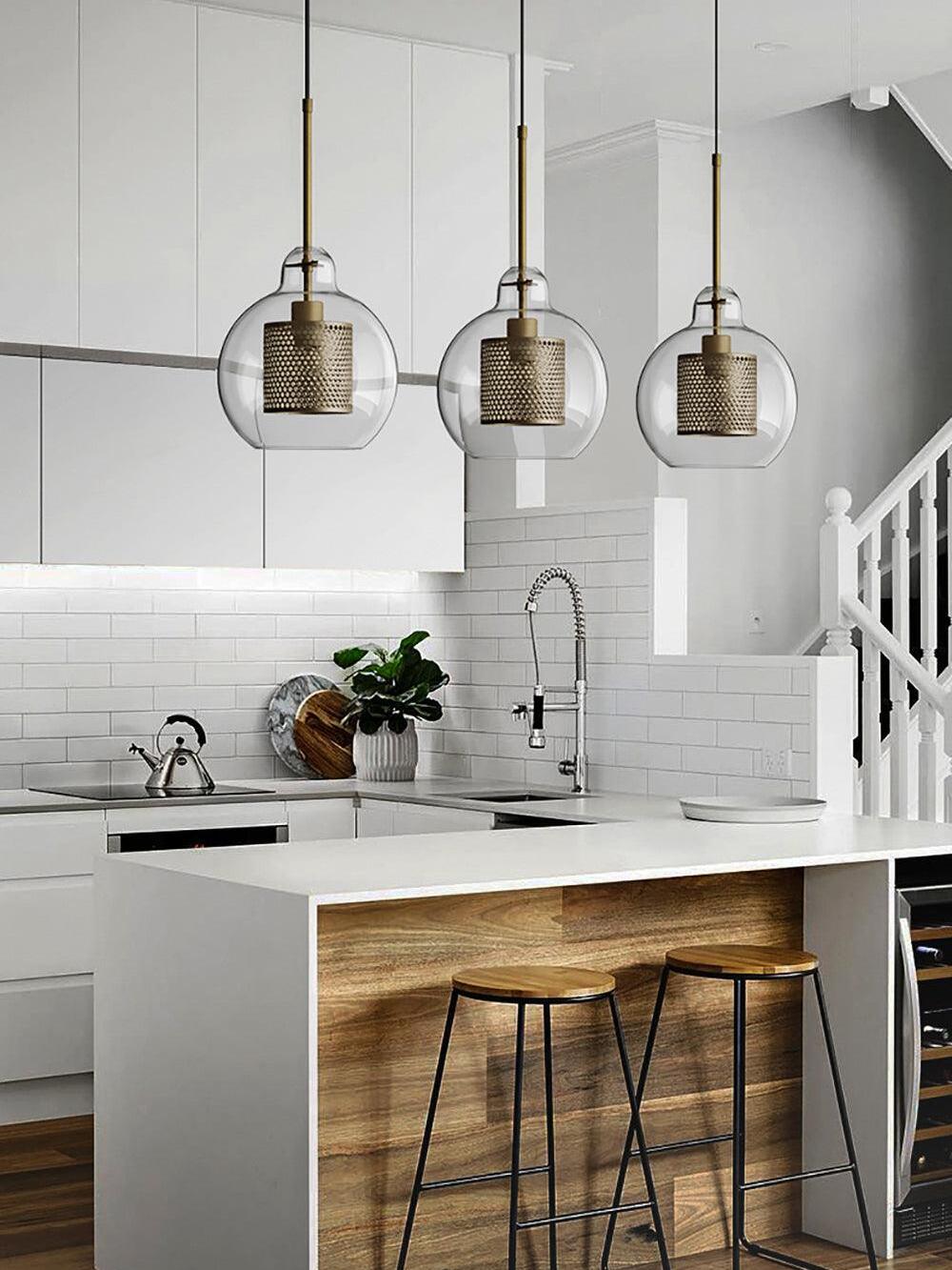 Chiswick Glass Pendant Light - Cueteks