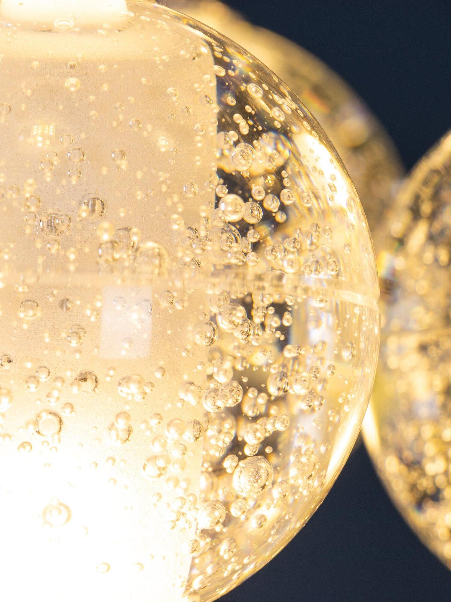 Round K9 Crystal Pendant Lamp - Cueteks