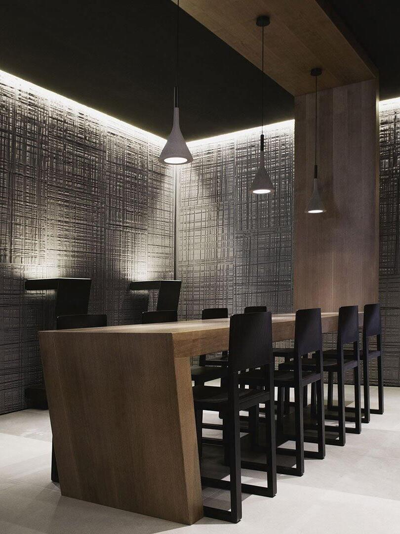Industrial Tapered Conical Concrete Pendant Light - Cueteks