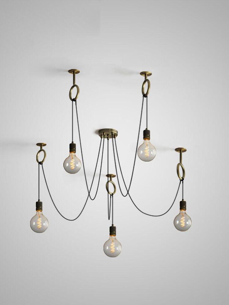 Industrial Spider Chandelier - Cueteks