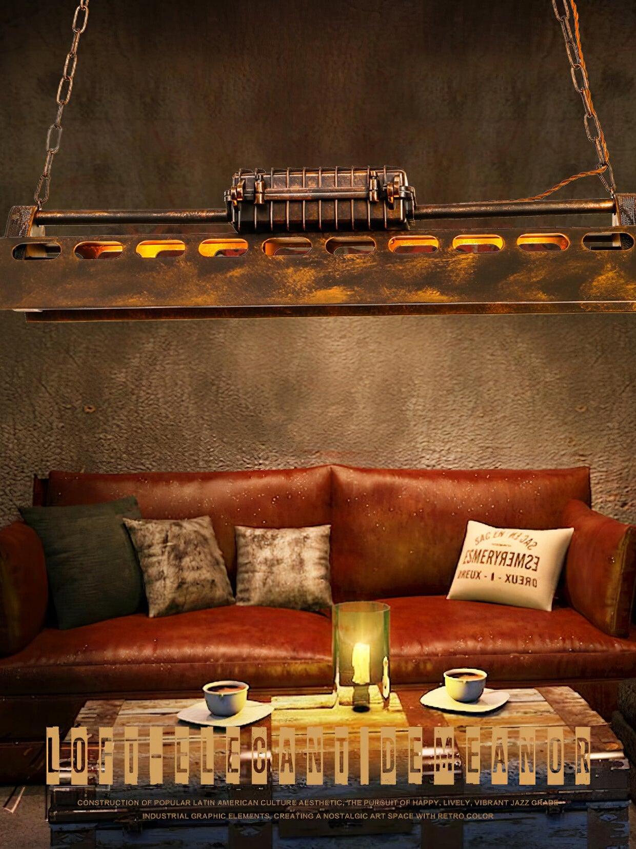 Industrial Steampunk Chandelier - Cueteks