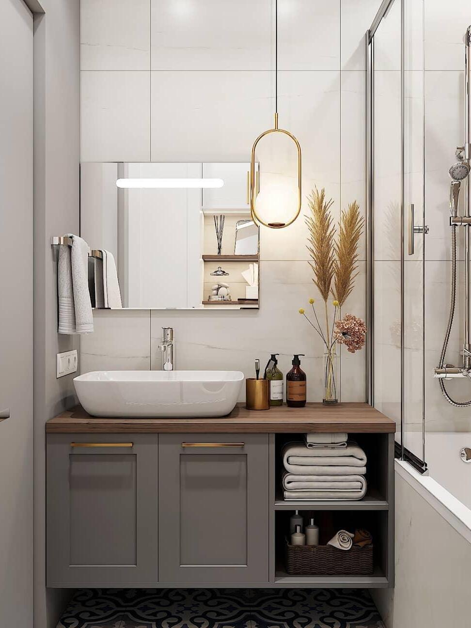 Mila Brass Pendant Light - Cueteks