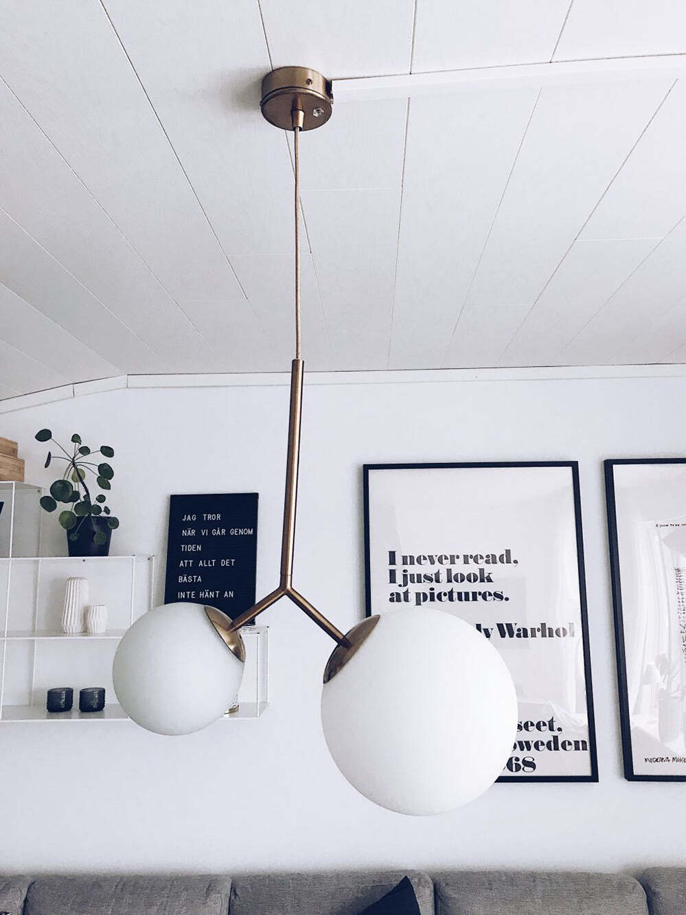 Glass Twice Pendant Lamp for Modern Interiors - Cueteks