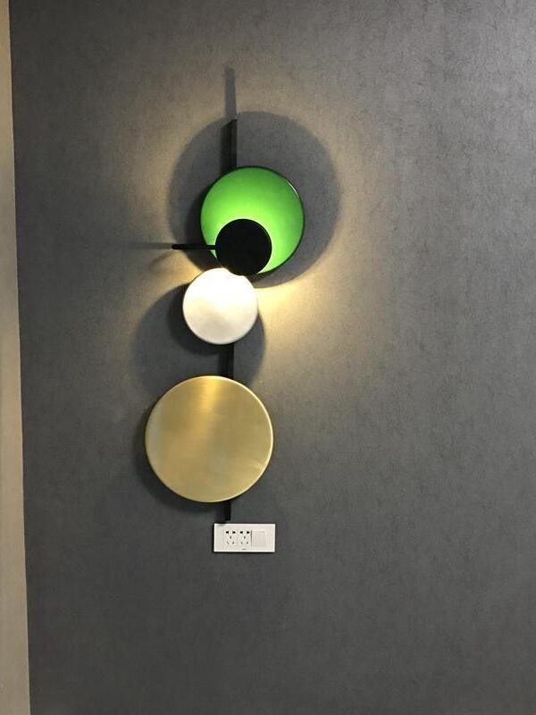 Macaroon Planet Disc Creative Wall Lamp - Cueteks