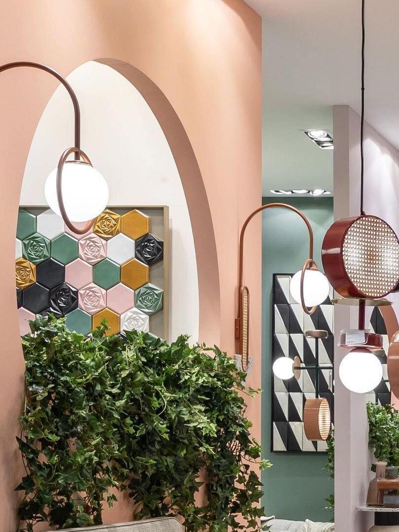 Monaco Artistic Geometric Suspension Light - Cueteks
