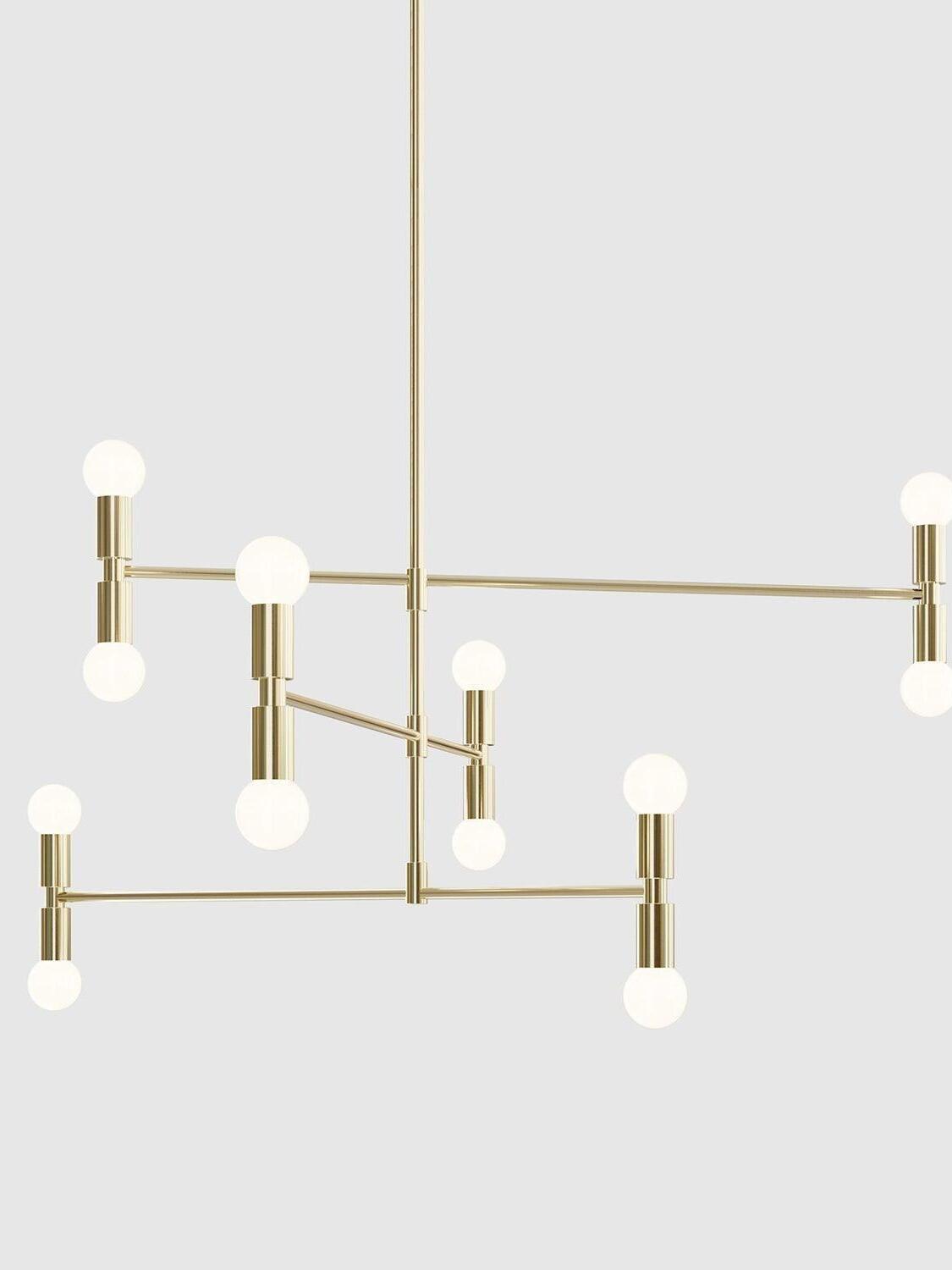 Industrial Atomium Multi Heads Chandelier - Cueteks