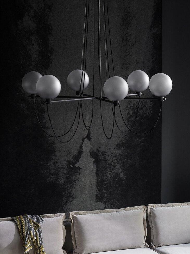 Globe Chandeliers - Cueteks