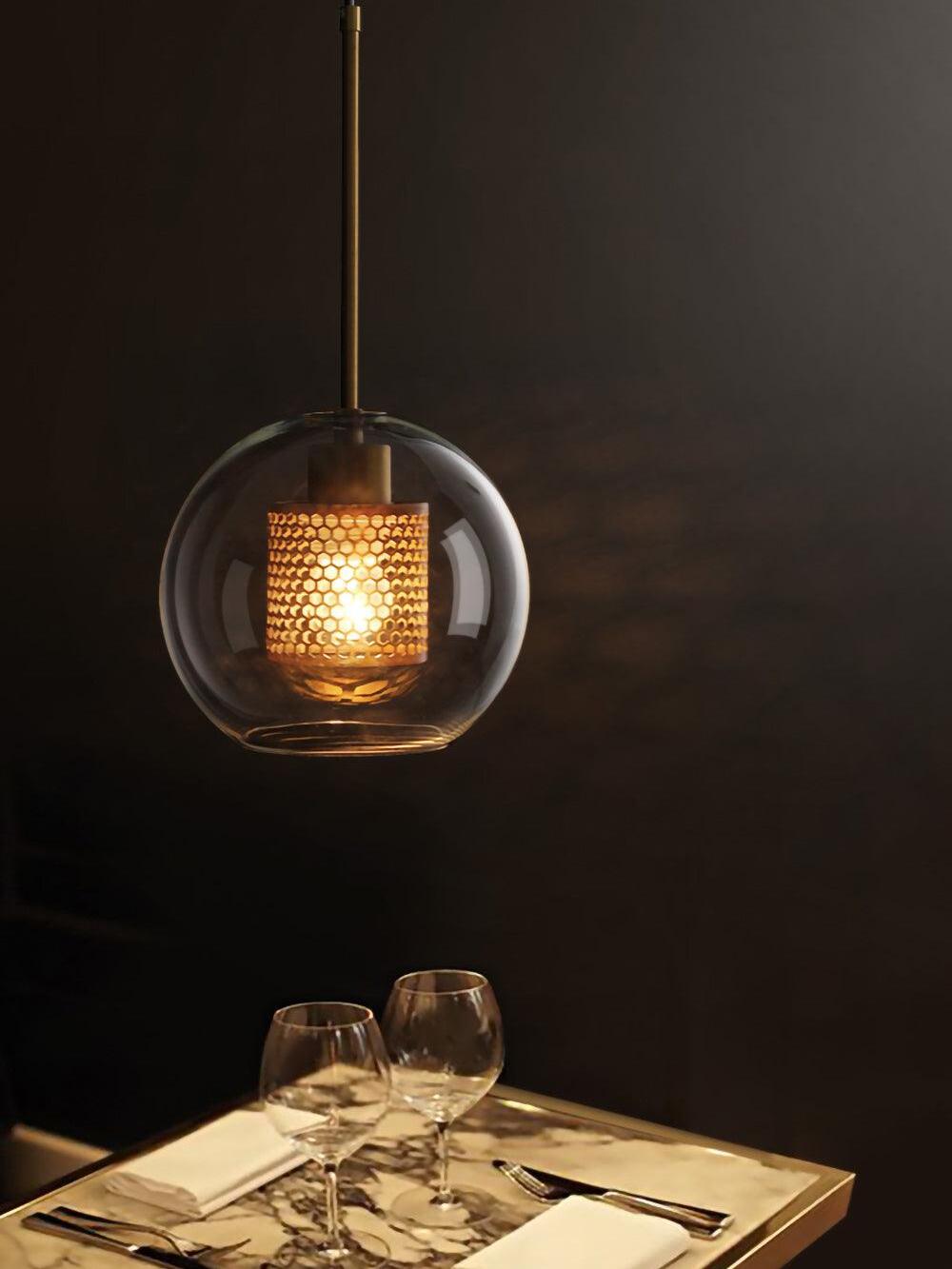 Chiswick Glass Pendant Light - Cueteks