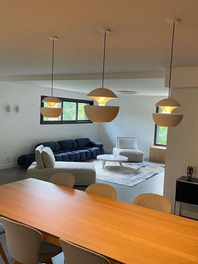 Modern Creative Sun LED Pendant Lamp - Cueteks
