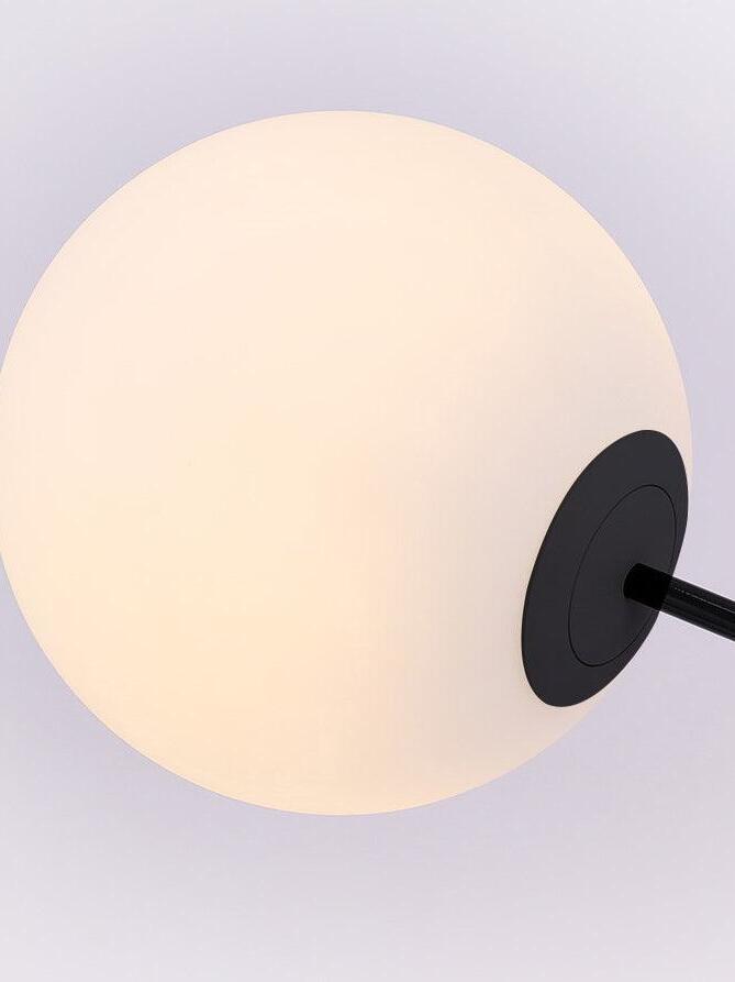 Opal Arc Floor Lamp - Cueteks