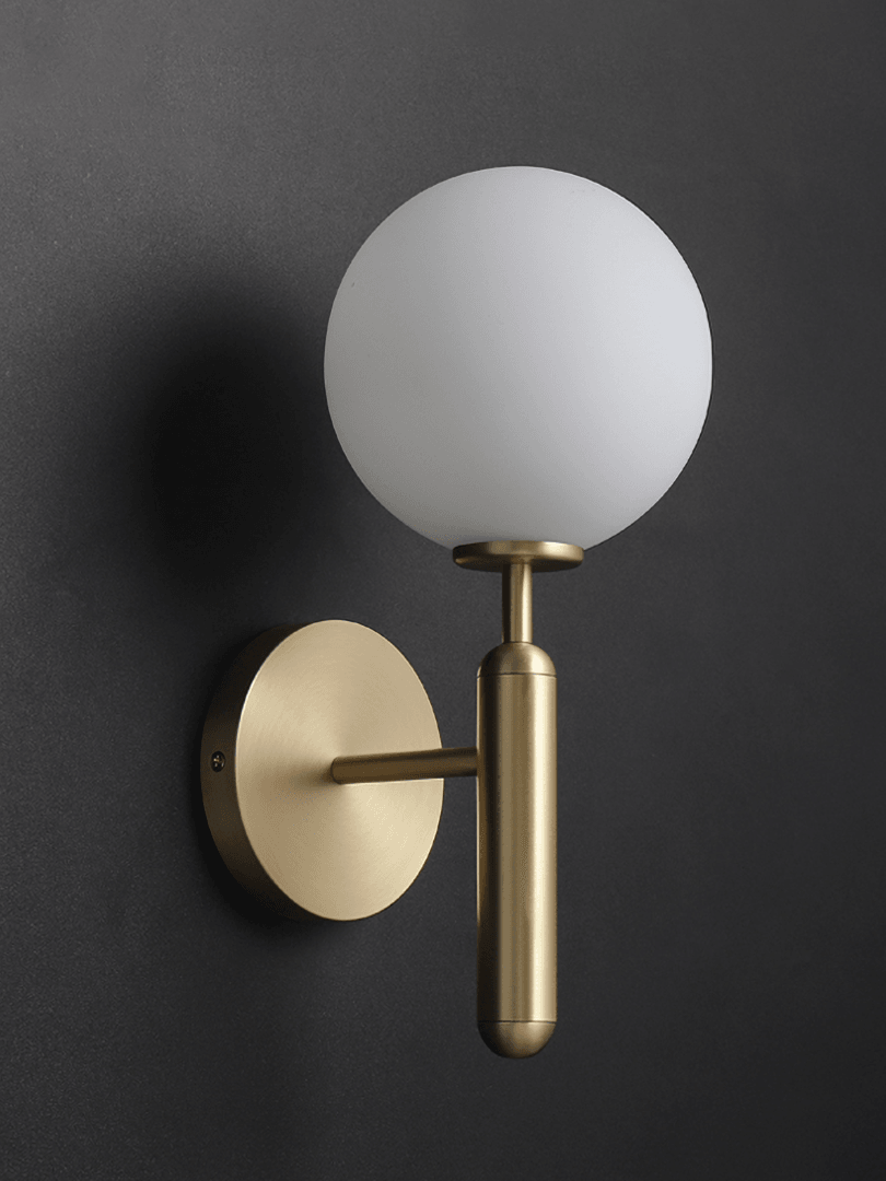 Luxury Miira Glass Ball Bedroom Wall Light - Cueteks